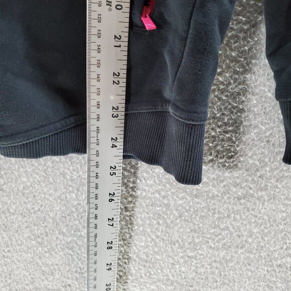 Puma Women Jacket Medium Black Yellow Pink Neon‎ Rudolf Dassler 40 Logo Full Zip - Picture 2 of 11